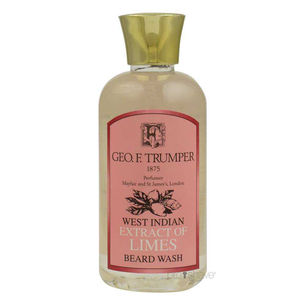 2: Geo F Trumper Skægshampoo, Limes, 100 ml.